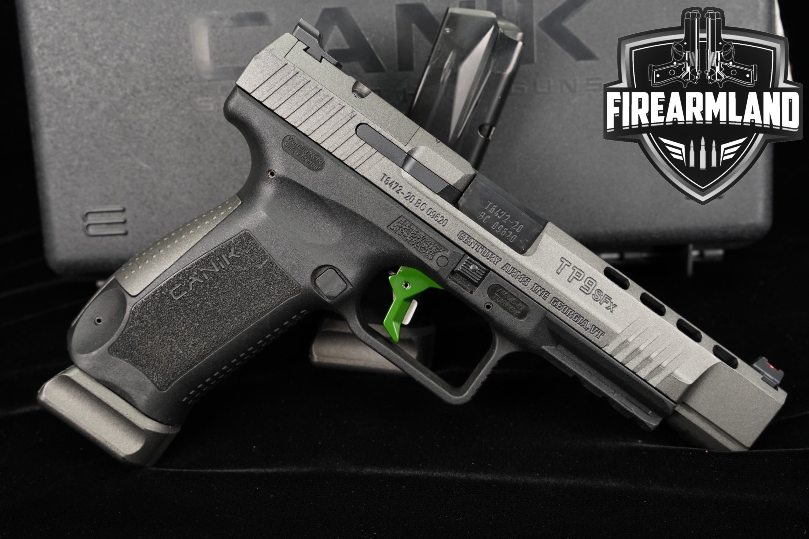 Canik TP9SFx 9mm Luger Two-Tone Tungsten Gray in Very Good Condition Thumbnail