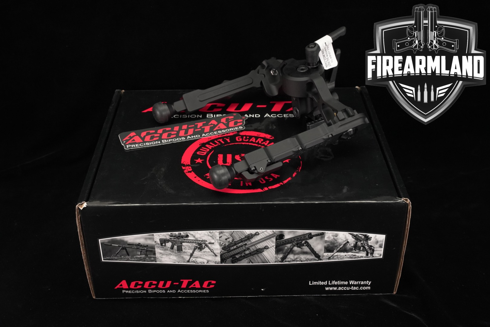 Accu-Tac FC-4 G2 Bipod Picatinny Rail Mount in Excellent Condition Thumbnail