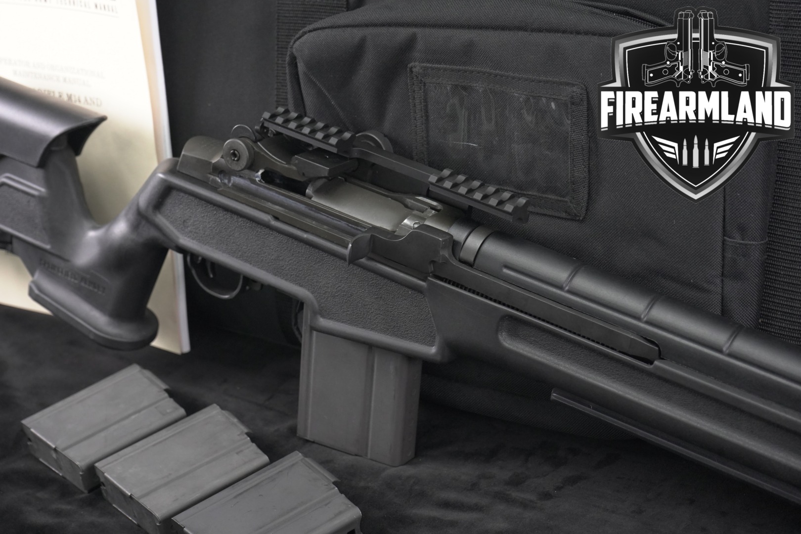 Springfield Armory M1A Loaded Precision .308 Win. Black in Very Good Condition Thumbnail