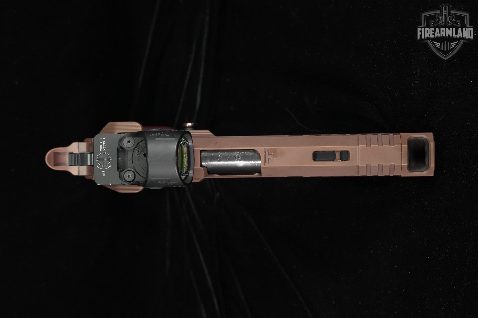 Taran Tactical TTI Sand Viper JW4 PV 9mm 1911 2011 +ORIG CASE, TRIJICON SRO-img-5
