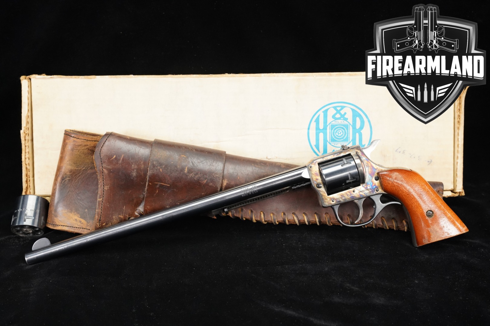 Harrington & Richardson (H&R) Model 676 .22 S/L/LR Blued & Color Case Hardened in Good Condition Thumbnail