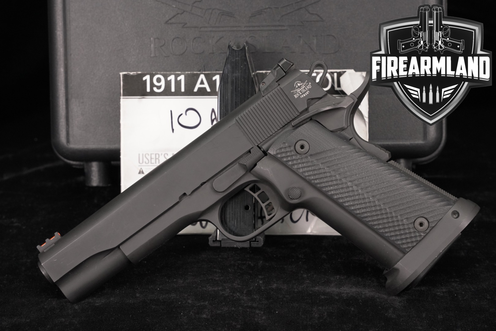 Rock Island Armory RIA M1911 A2 HC FS Tactical II 10mm M-1911 +2 MAGS-img-0