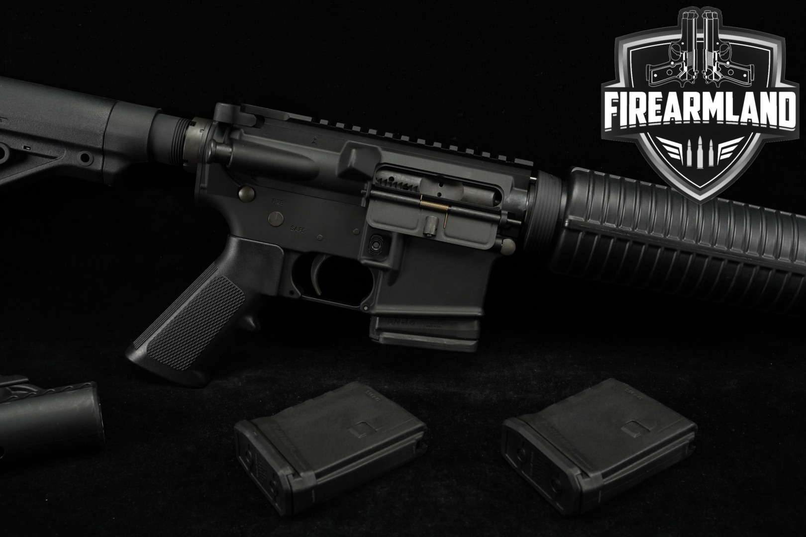 DPMS Panther Arms Mod. A-15 5.56mm NATO Black in Very Good Condition Thumbnail