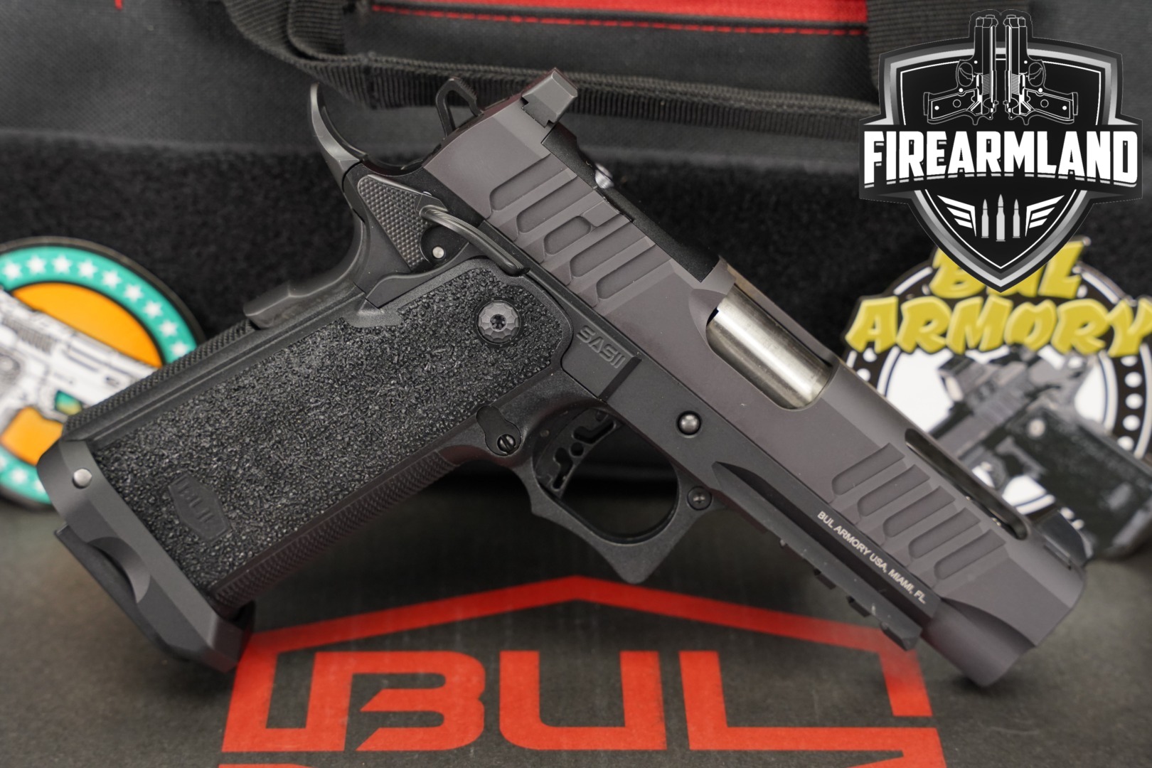 Bul Armory SAS II EDC Pro 9mm Luger Black in Excellent Condition Thumbnail
