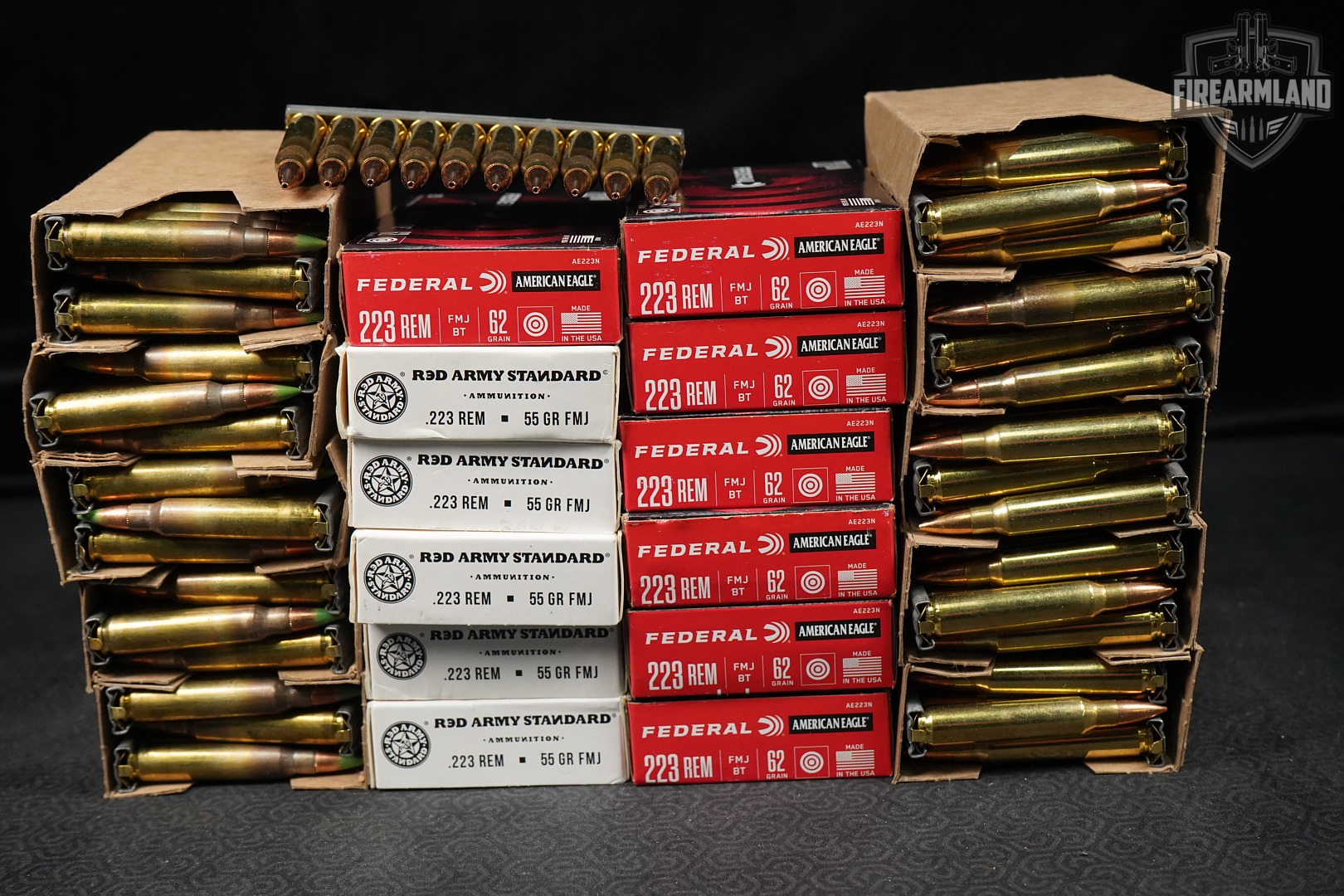 550 RDS! 5.56 NATO .223 Rem Ammo Remington Ammunition 556-img-2