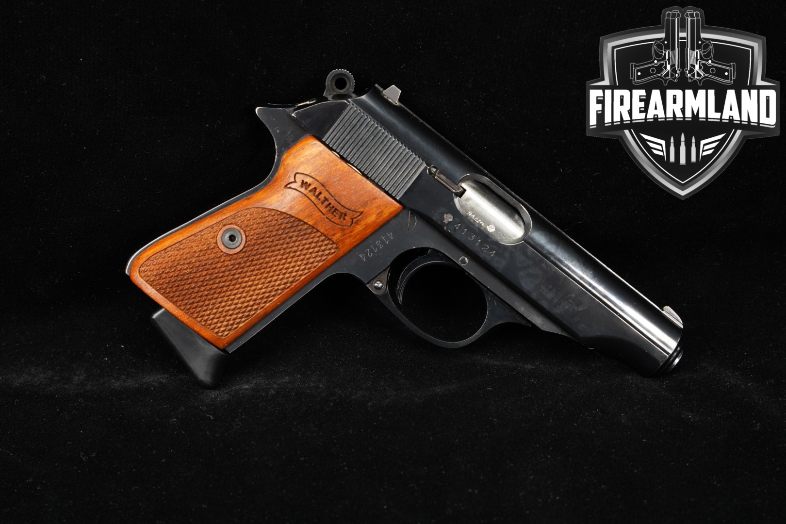 1971 Walther PP 32 ACP 3.9" Blued DA/SA-img-0