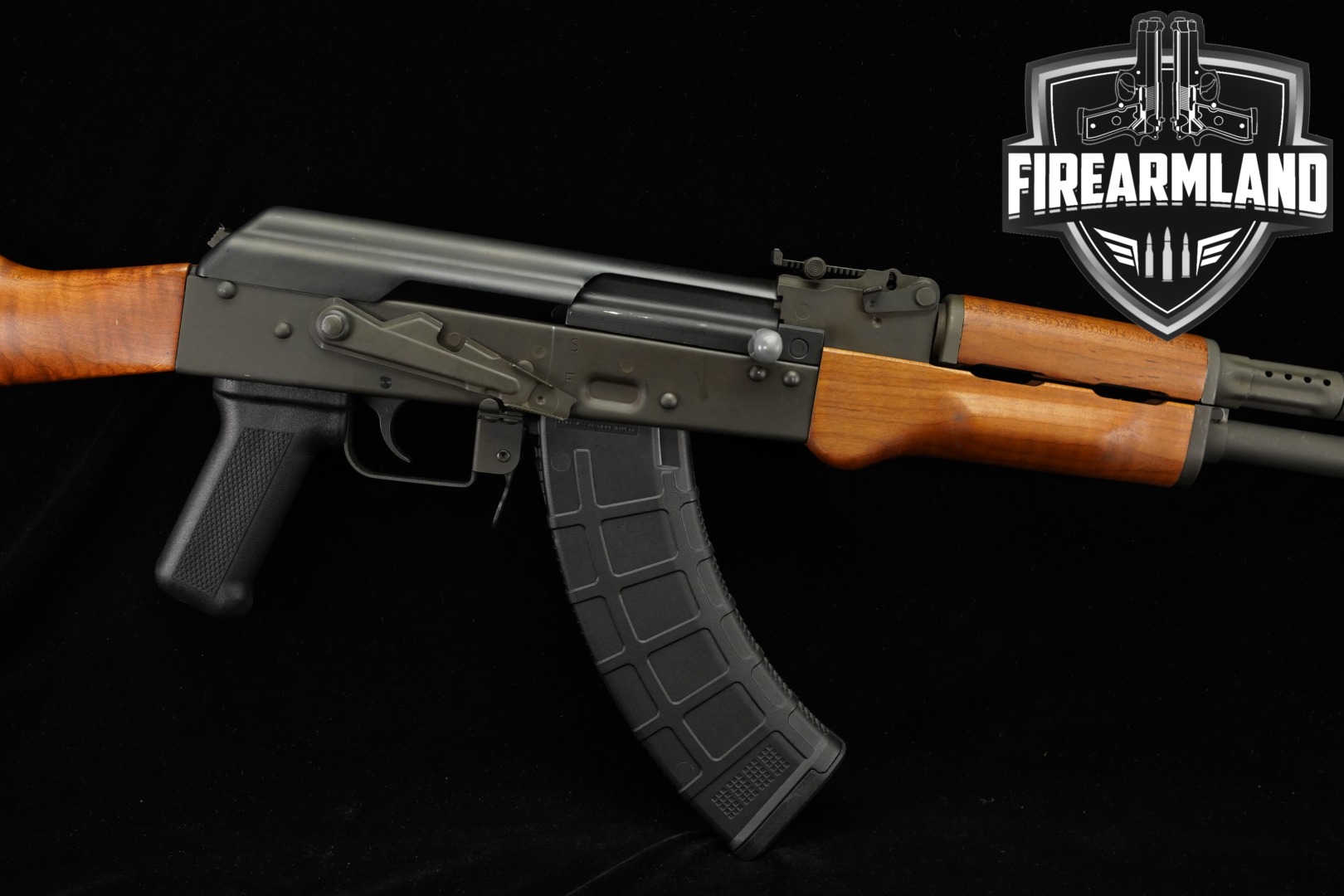 Century Arms CAI VSKA 7.62x39 AKM AK-47 AK47 16.3" Parkerized & Maple-img-0