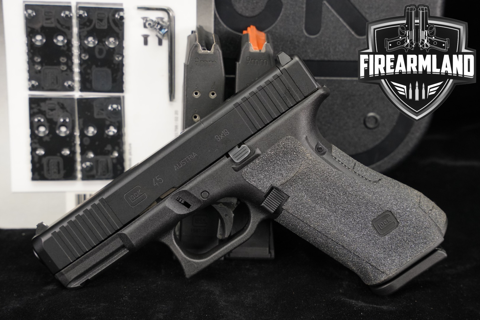 Glock G45 Gen5 MOS 9mm Luger Black in Very Good Condition Thumbnail