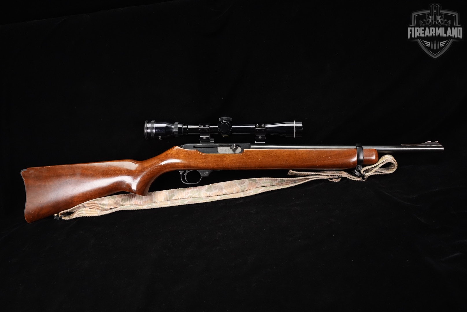 1980 Ruger 44 Carbine 44Rem Mag 16" Blued & Walnut +TASCO SCOPE-img-2