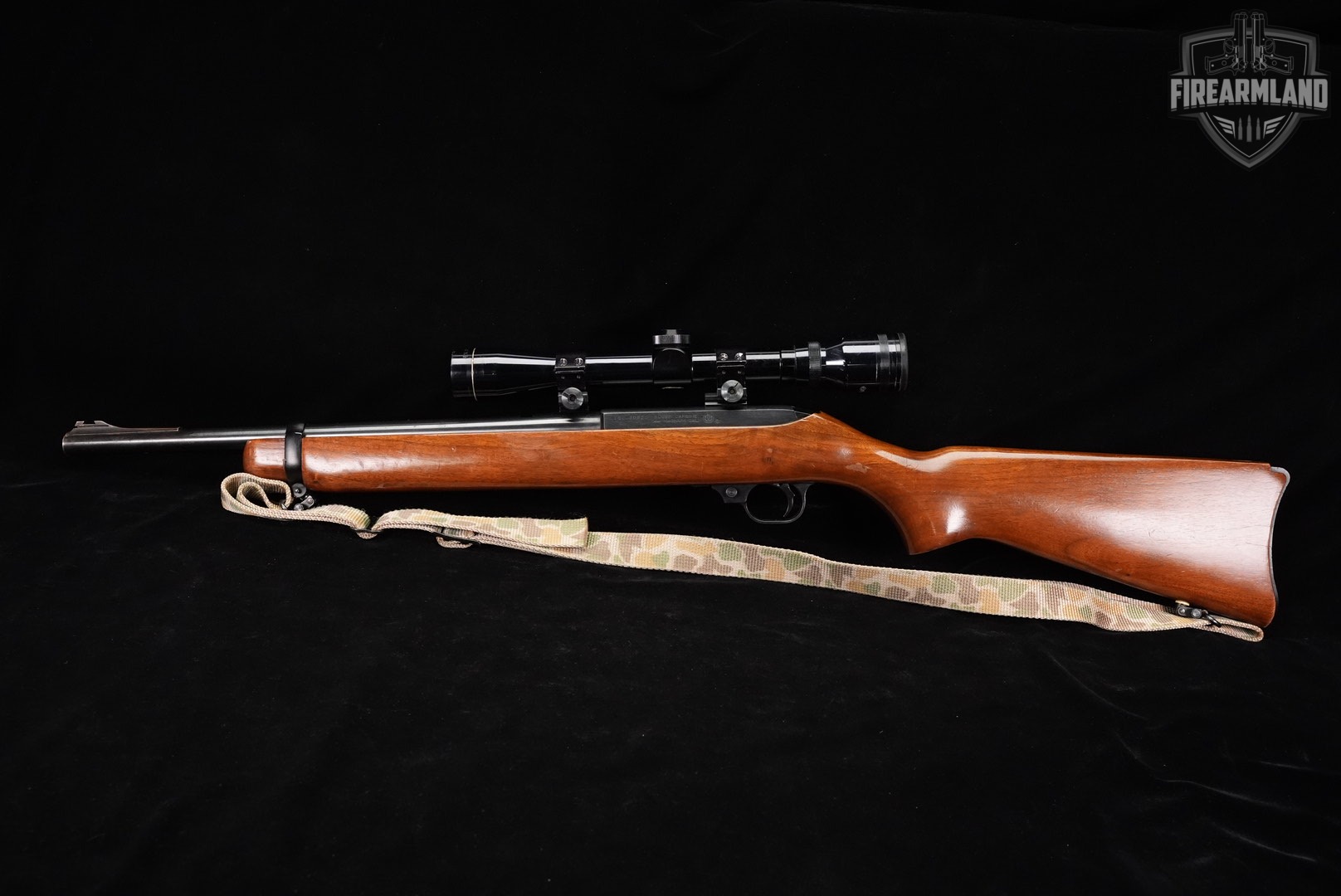 1980 Ruger 44 Carbine 44Rem Mag 16" Blued & Walnut +TASCO SCOPE-img-6