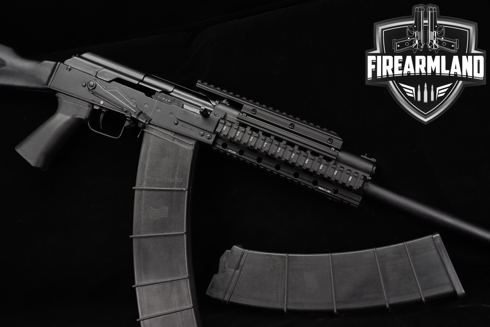 PRE-BAN Izhmash Saiga-12 20.5" Saiga12 +2 MAGS-img-0