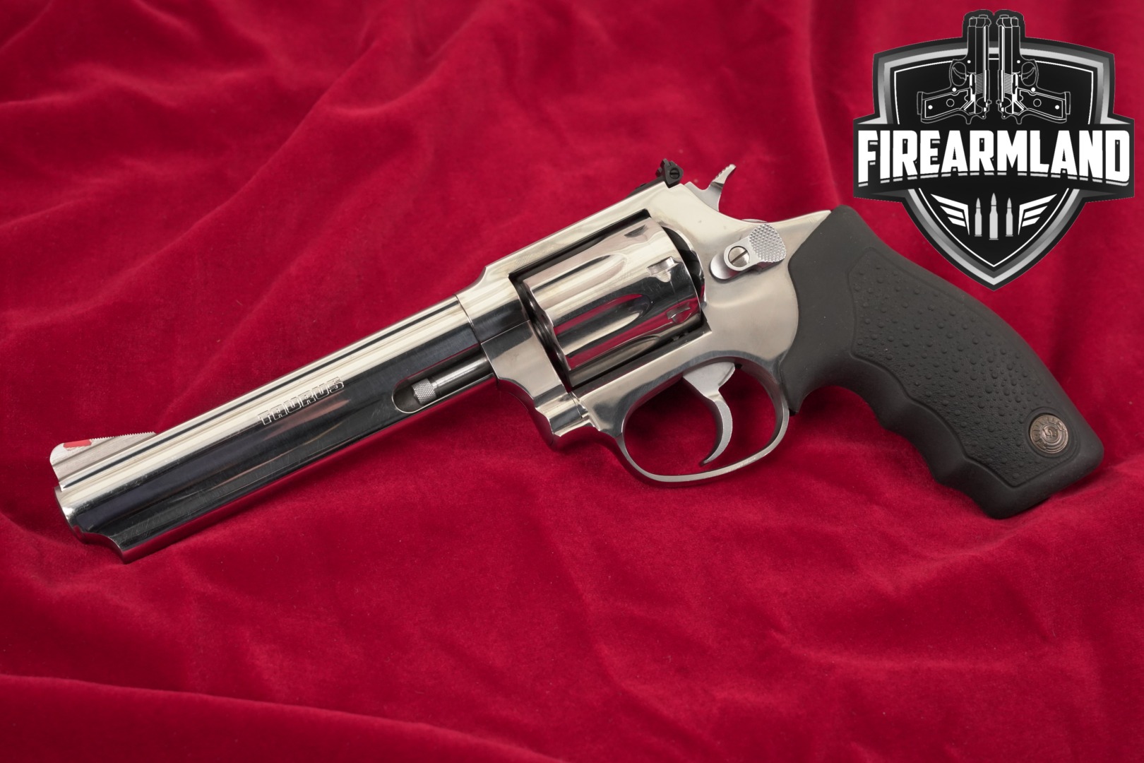 Taurus Model 941 .22 WMR Bright Stainless in Good Condition Thumbnail