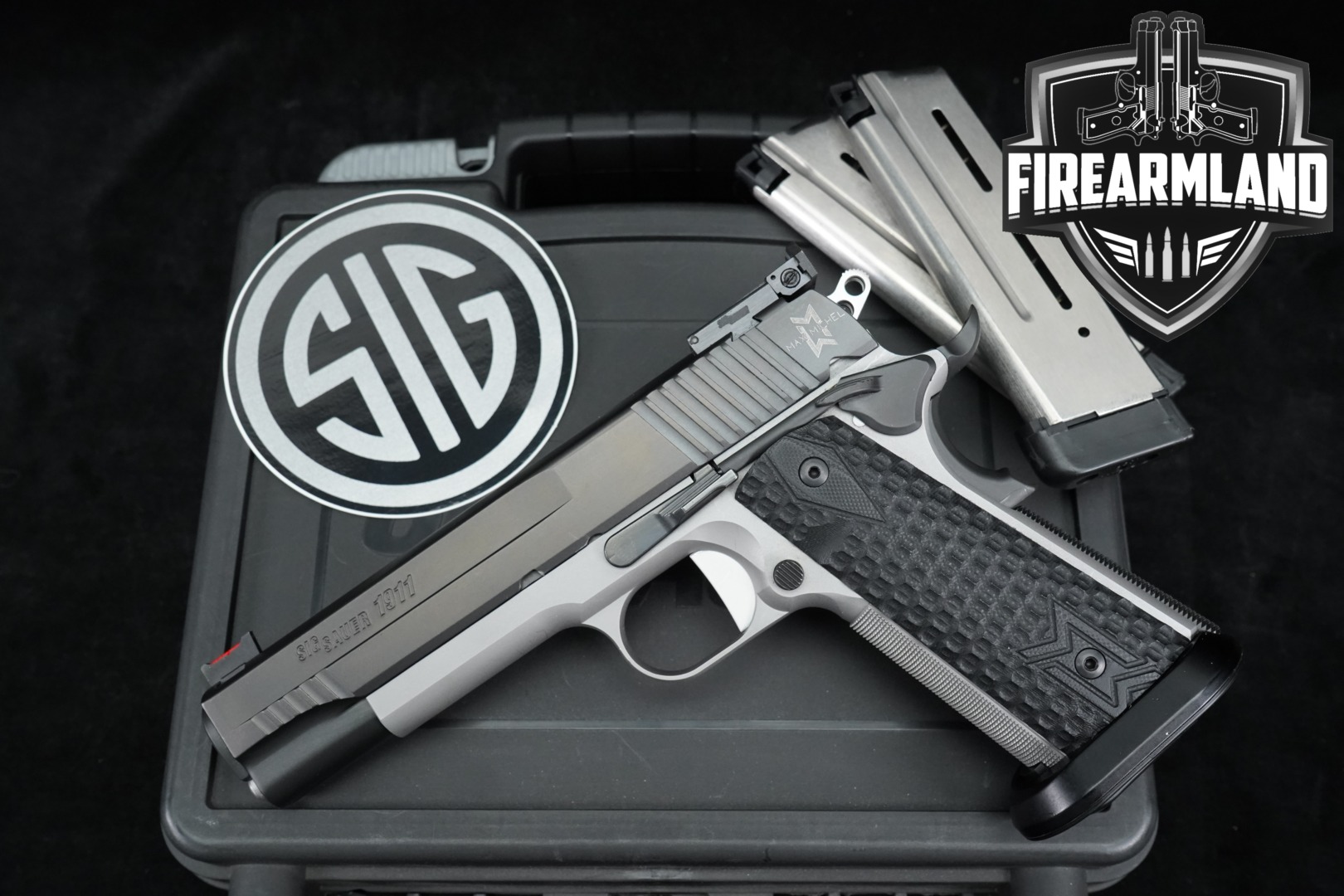 Used Sig Sauer 1911 Max Michel Custom Shop Auction | FirearmLand