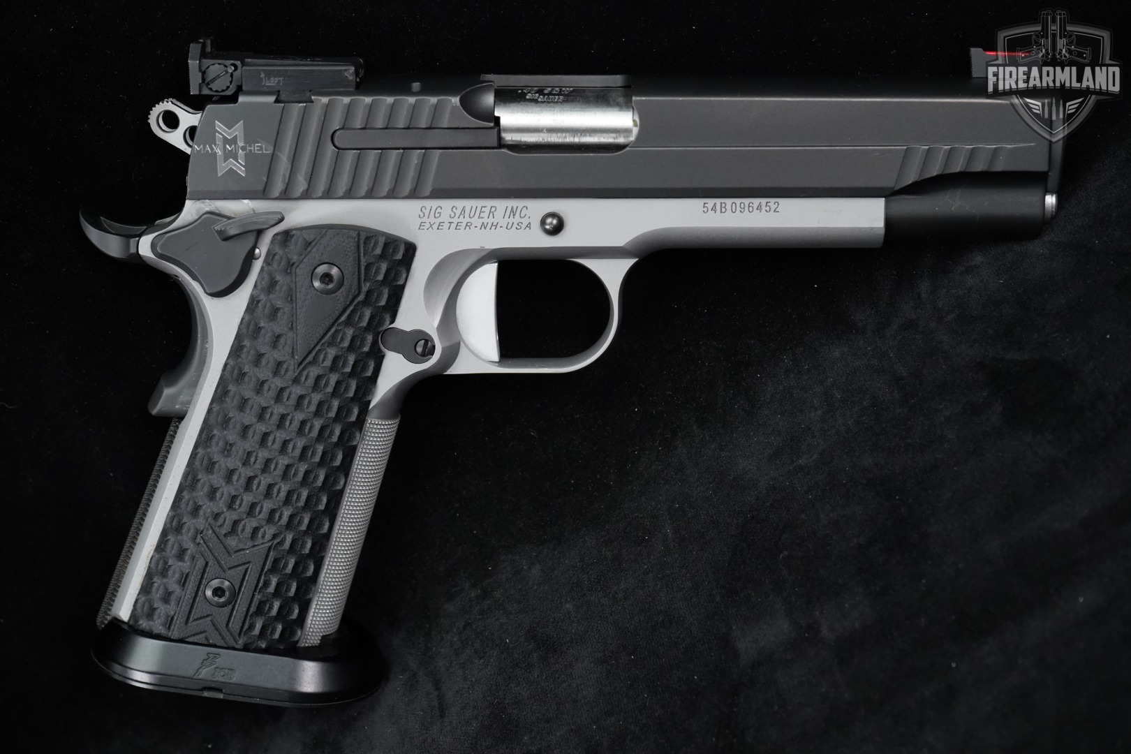 Used Sig Sauer 1911 Max Michel Custom Shop Auction | FirearmLand