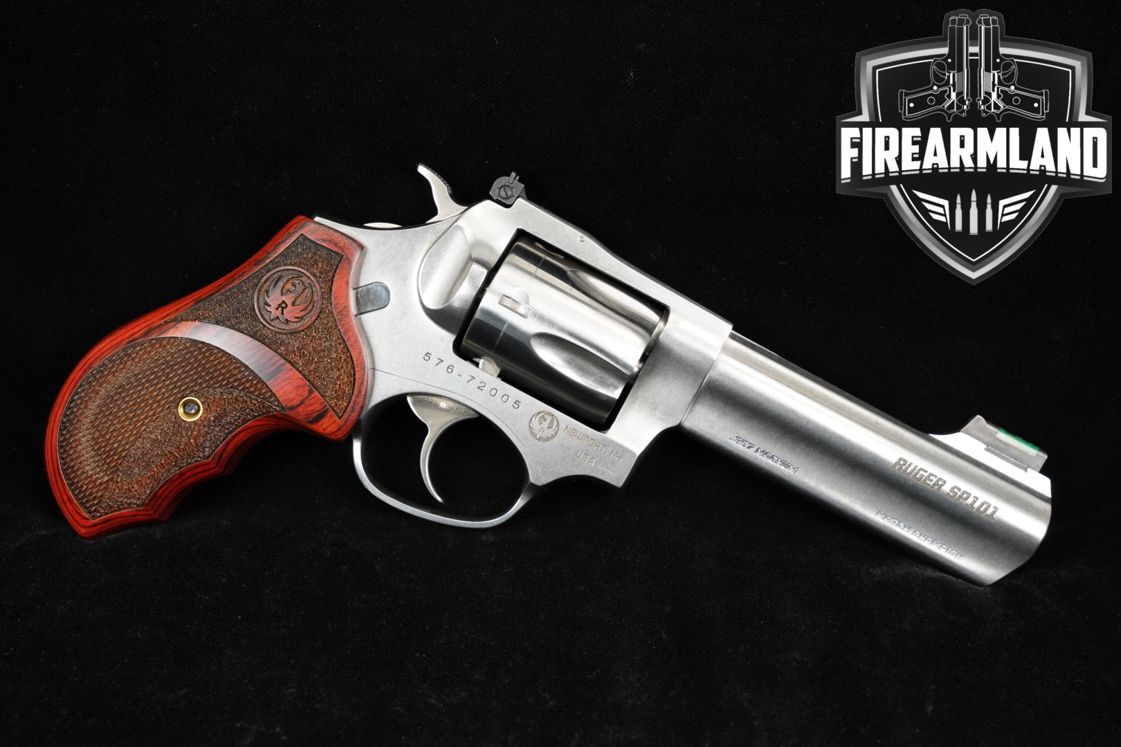 2018 Sturm Ruger SP101 Match Champion .357 Mag. Stainless in Excellent Condition Thumbnail