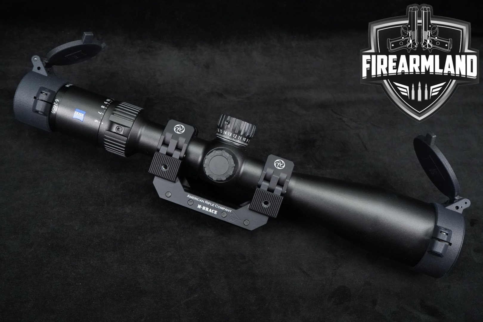 ZEISS Conquest V4 6-24x50mm Illuminated ZMOA-2 Reticle 94 SFP Reticle Black in Excellent Condition Thumbnail