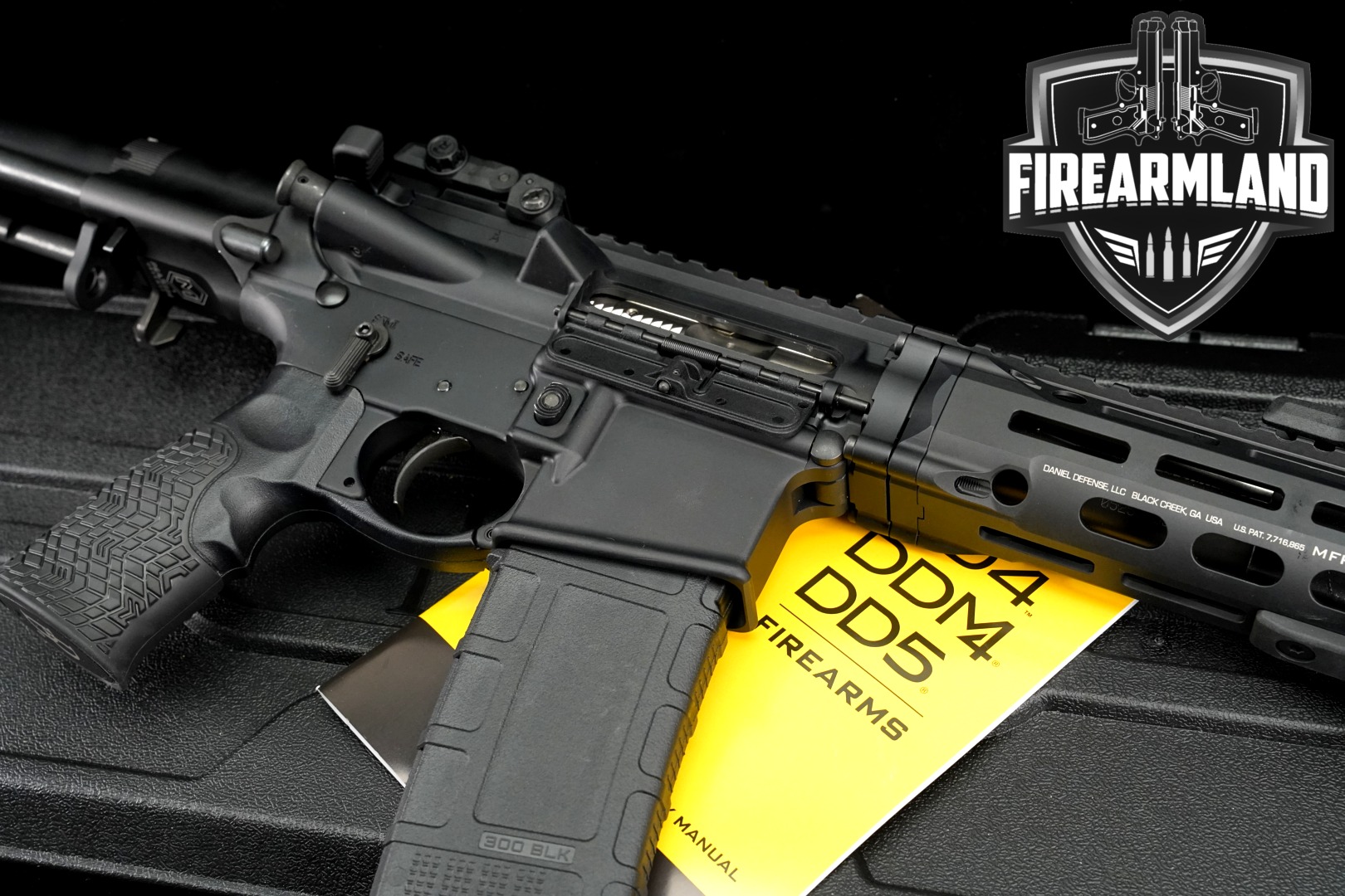 Daniel Defense DDM4 PDW .300 AAC Blackout (7.62x35mm) Black in Excellent Condition Thumbnail