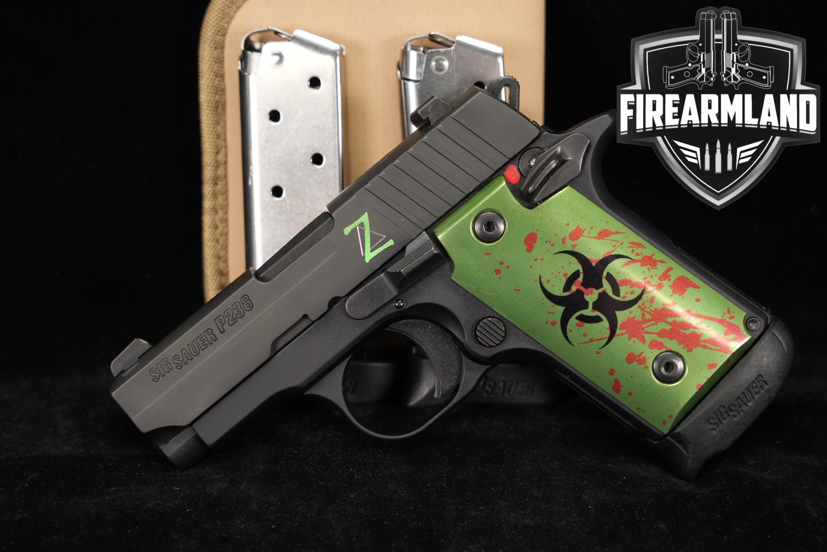 LIMITED Sig Sauer P238 Zombie Edition, Bill Hicks & Co 380 ACP 2.7 P 238-img-0