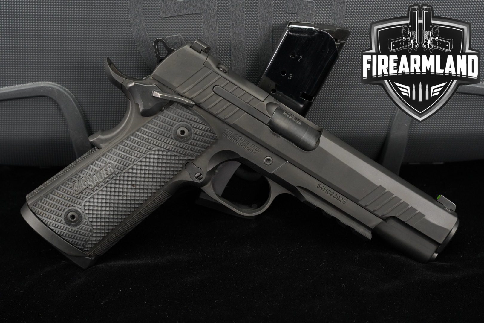 Sig Sauer 1911-XFULL X-Series 45 ACP Optics-Ready 5" +2 MAGS & ORIG CASE-img-0