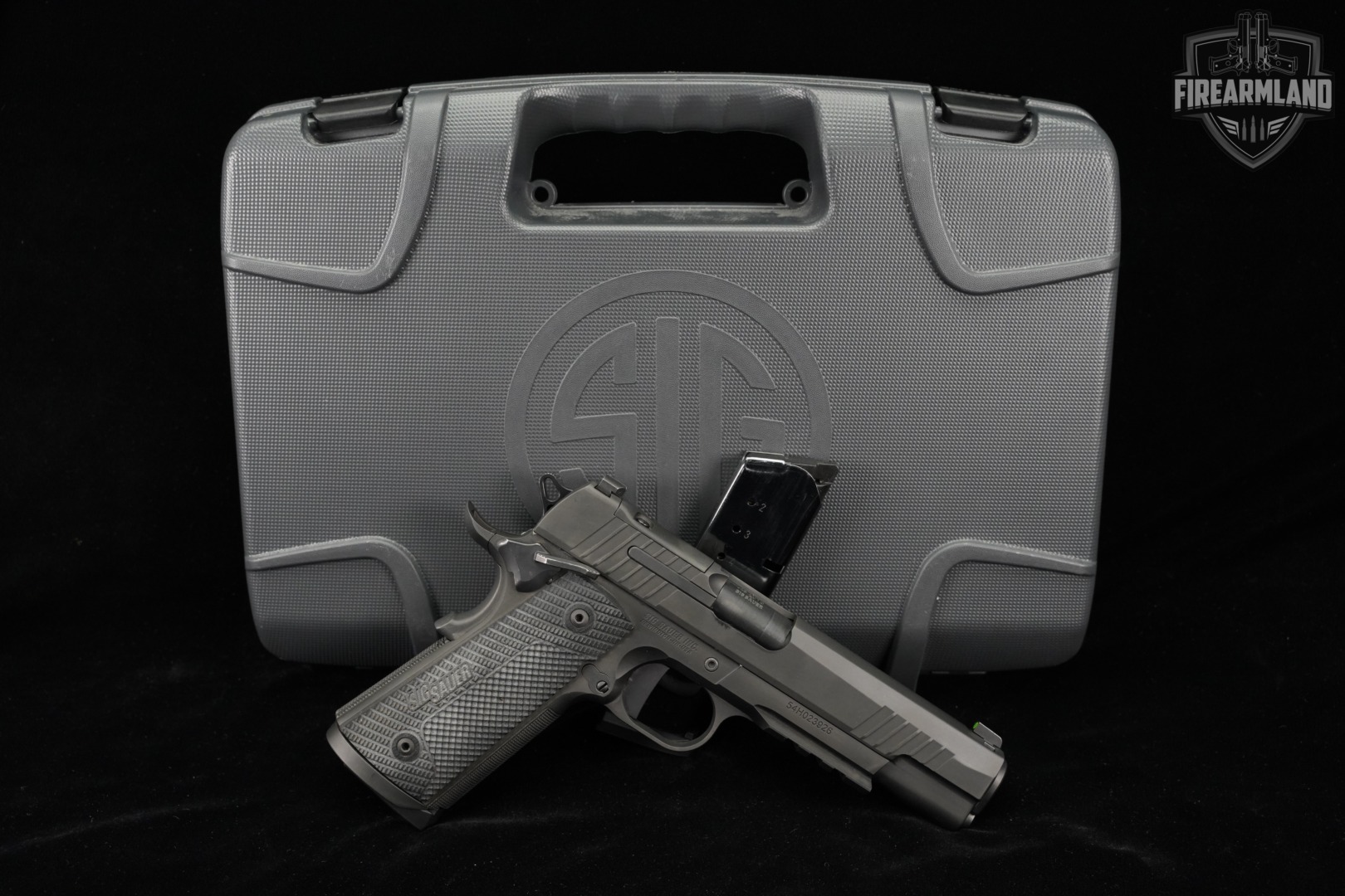 Sig Sauer 1911-XFULL X-Series 45 ACP Optics-Ready 5" +2 MAGS & ORIG CASE-img-2
