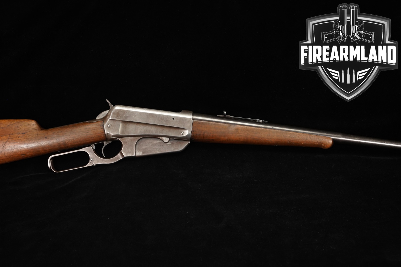 1906 Winchester Repeating Arms Model 1895 Sporting Rifle .30-06 Blued & Walnut in Good Condition Thumbnail