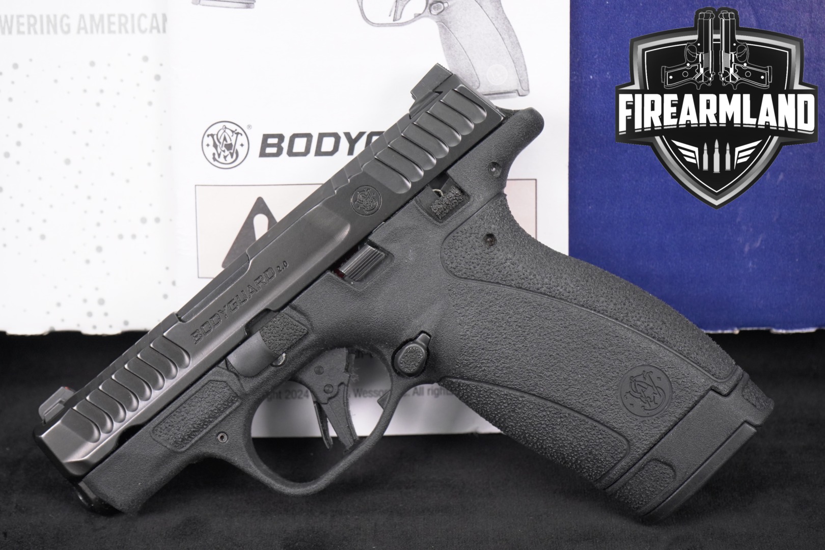 Smith & Wesson (S&W) Bodyguard 2.0 Thumb Safety (TS) .380 ACP Black in Excellent Condition Thumbnail