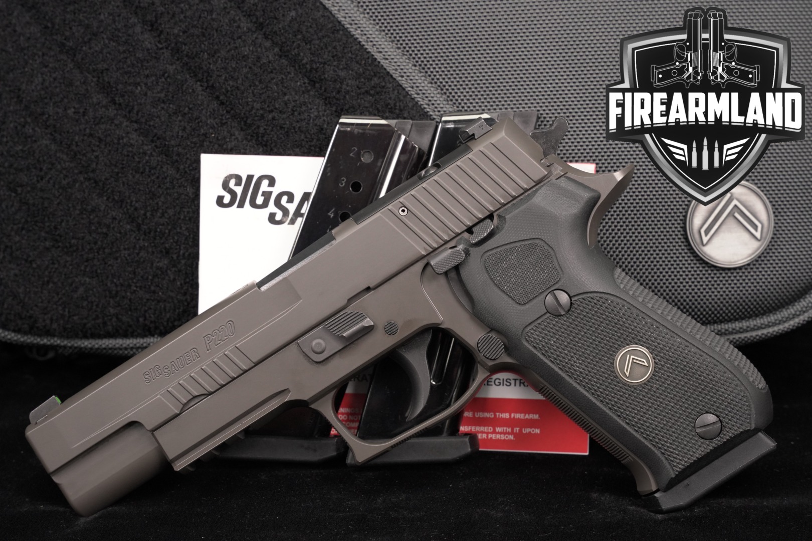 Sig Sauer P220 Legion R2 10mm Legion Gray in Excellent Condition Thumbnail