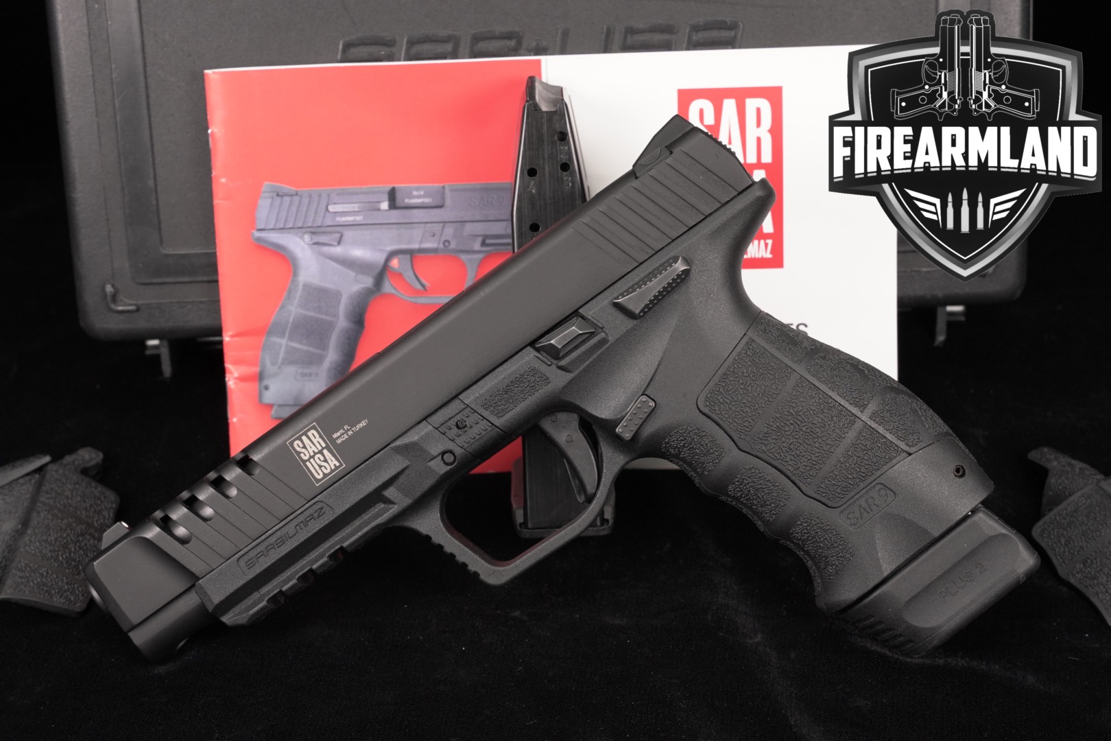 Sarsilmaz (SAR) SAR9 Sport 9mm Luger Black in Excellent Condition Thumbnail