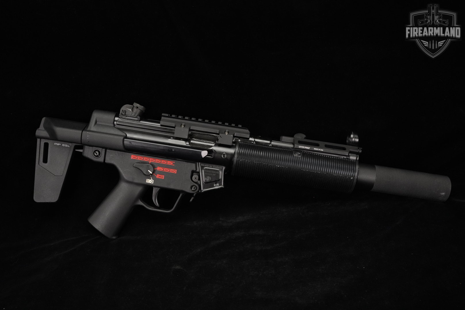 Century Arms MKE AP5 SD 9mm 5.75 AP 5 MP MP5 FAUX SUPPRESSOR-img-3