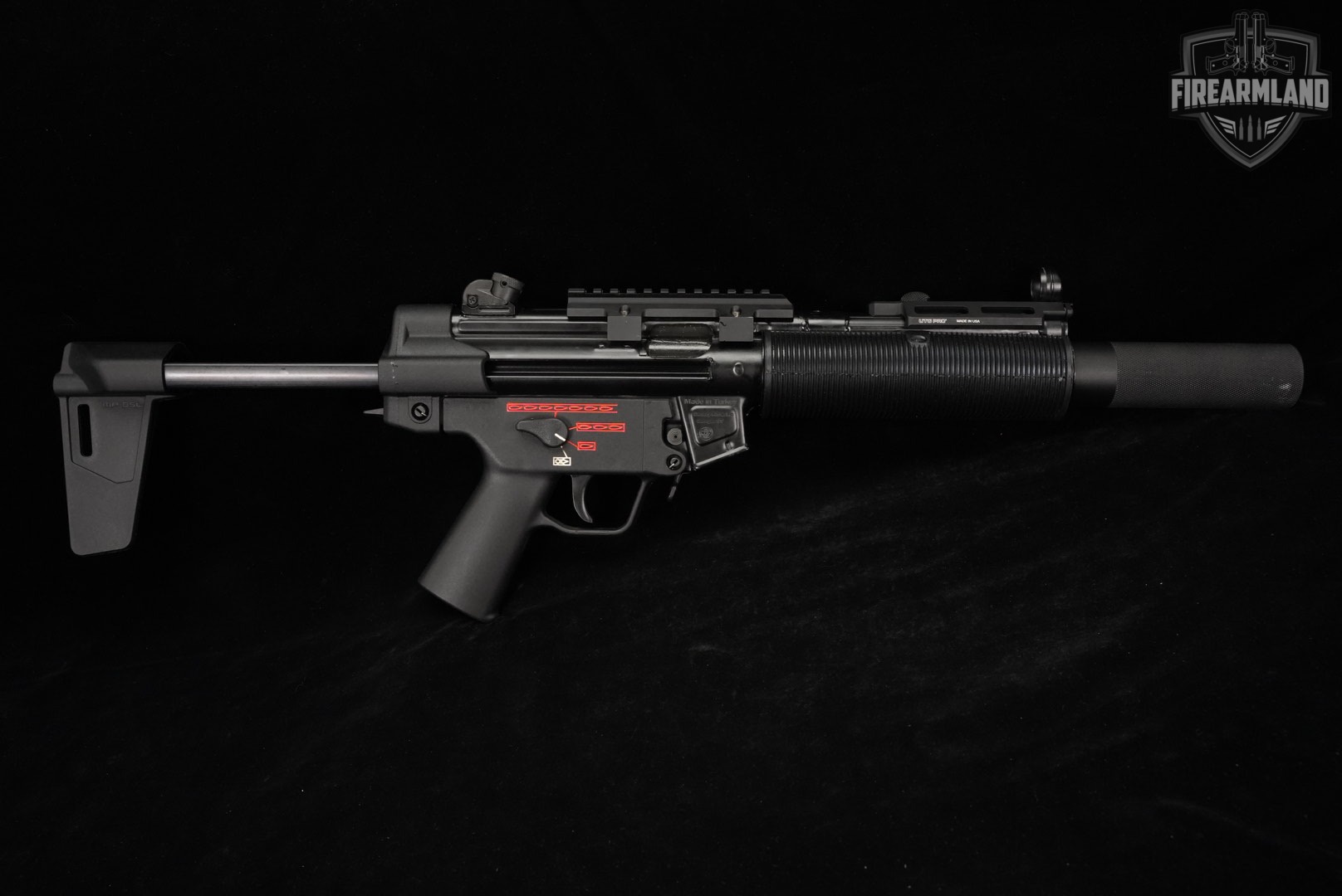 Century Arms MKE AP5 SD 9mm 5.75 AP 5 MP MP5 FAUX SUPPRESSOR-img-4
