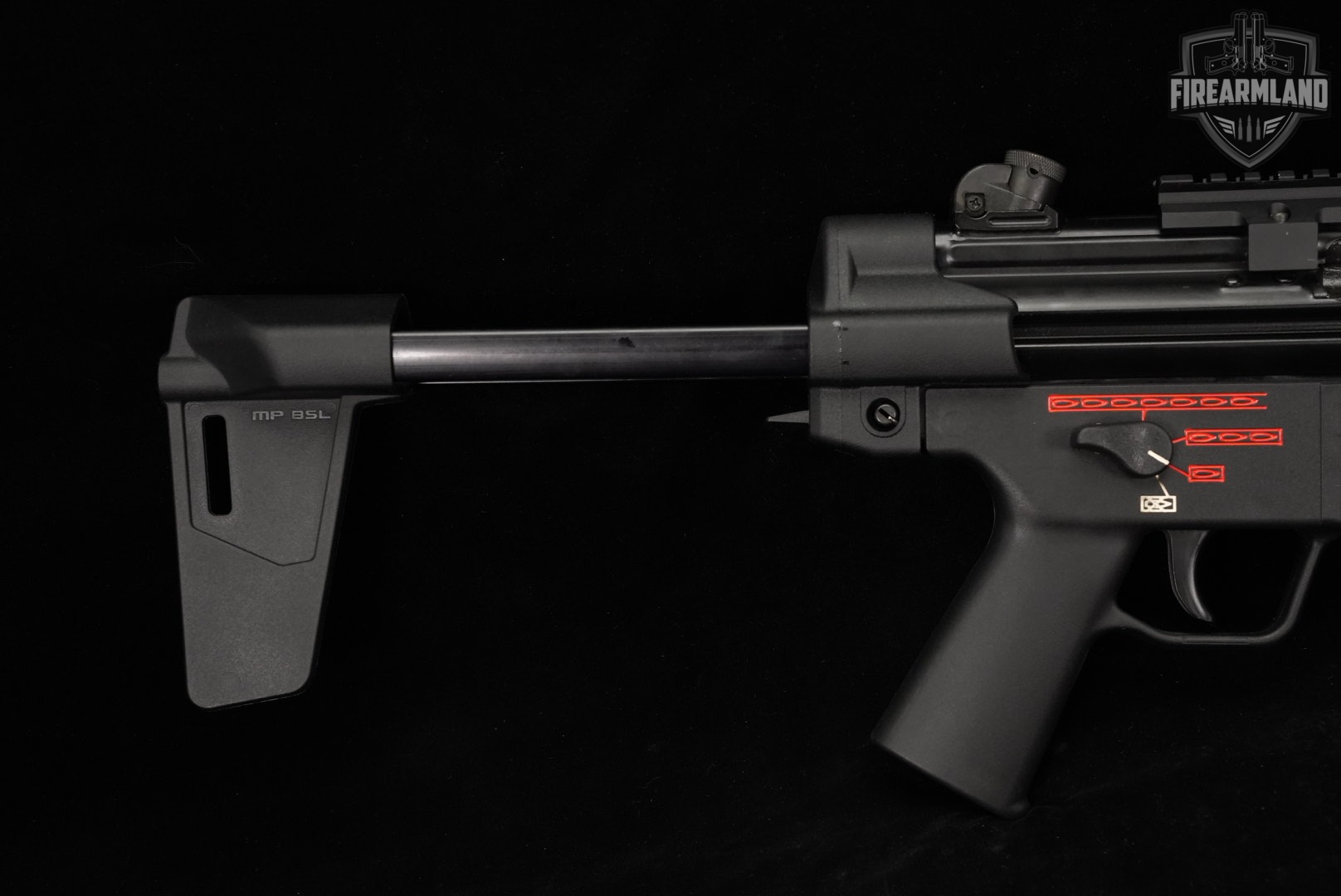 Century Arms MKE AP5 SD 9mm 5.75 AP 5 MP MP5 FAUX SUPPRESSOR-img-5