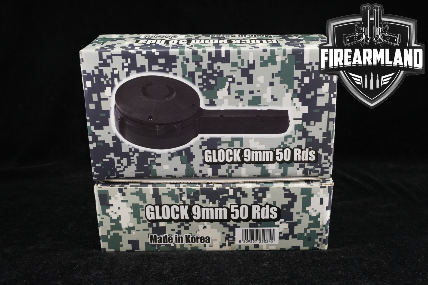 KCI 2x 9mm Glock Pattern 50-Round Drum 9mm Luger in Excellent Condition Thumbnail