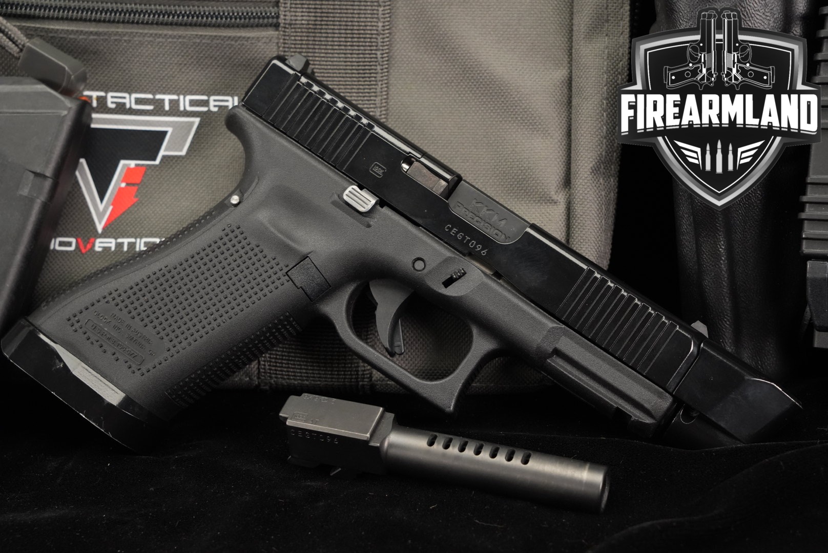 Glock G45 Gen5 MOS 9mm Luger Black in Very Good Condition Thumbnail