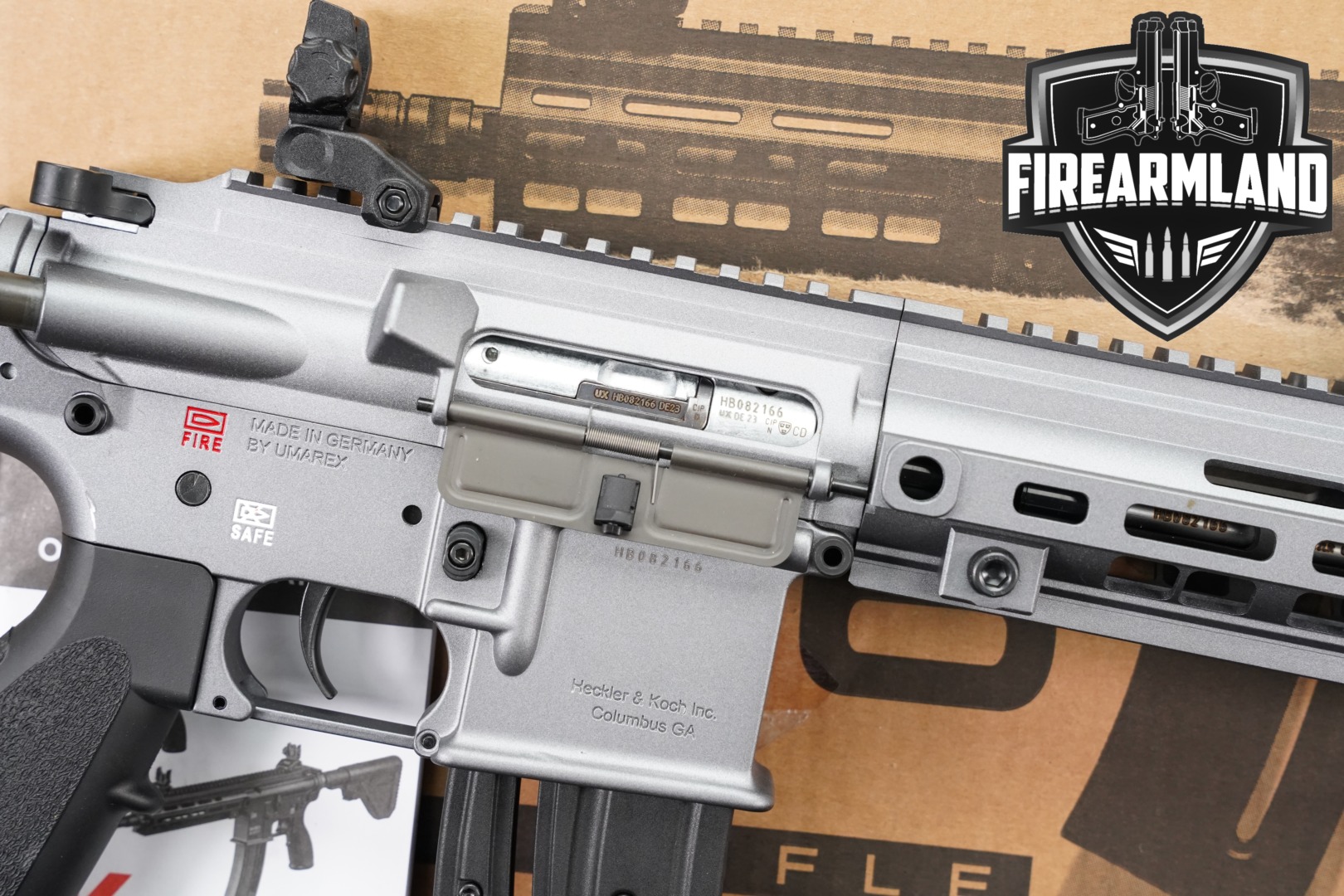 Umarex HK416 .22 LR Pistol .22 LR Gray in Very Good Condition Thumbnail