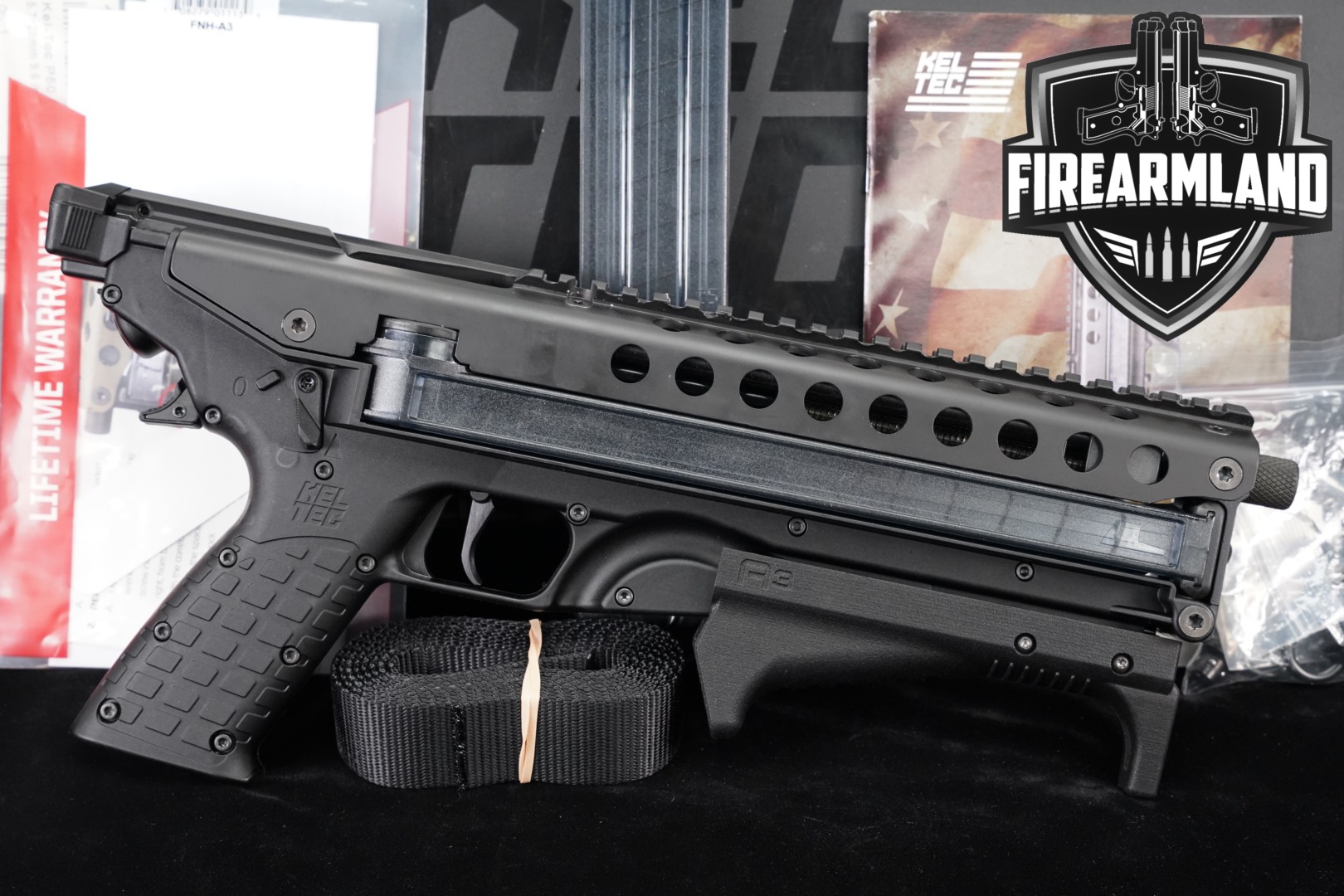 Kel-Tec P50 5.7X28mm Black in Very Good Condition Thumbnail