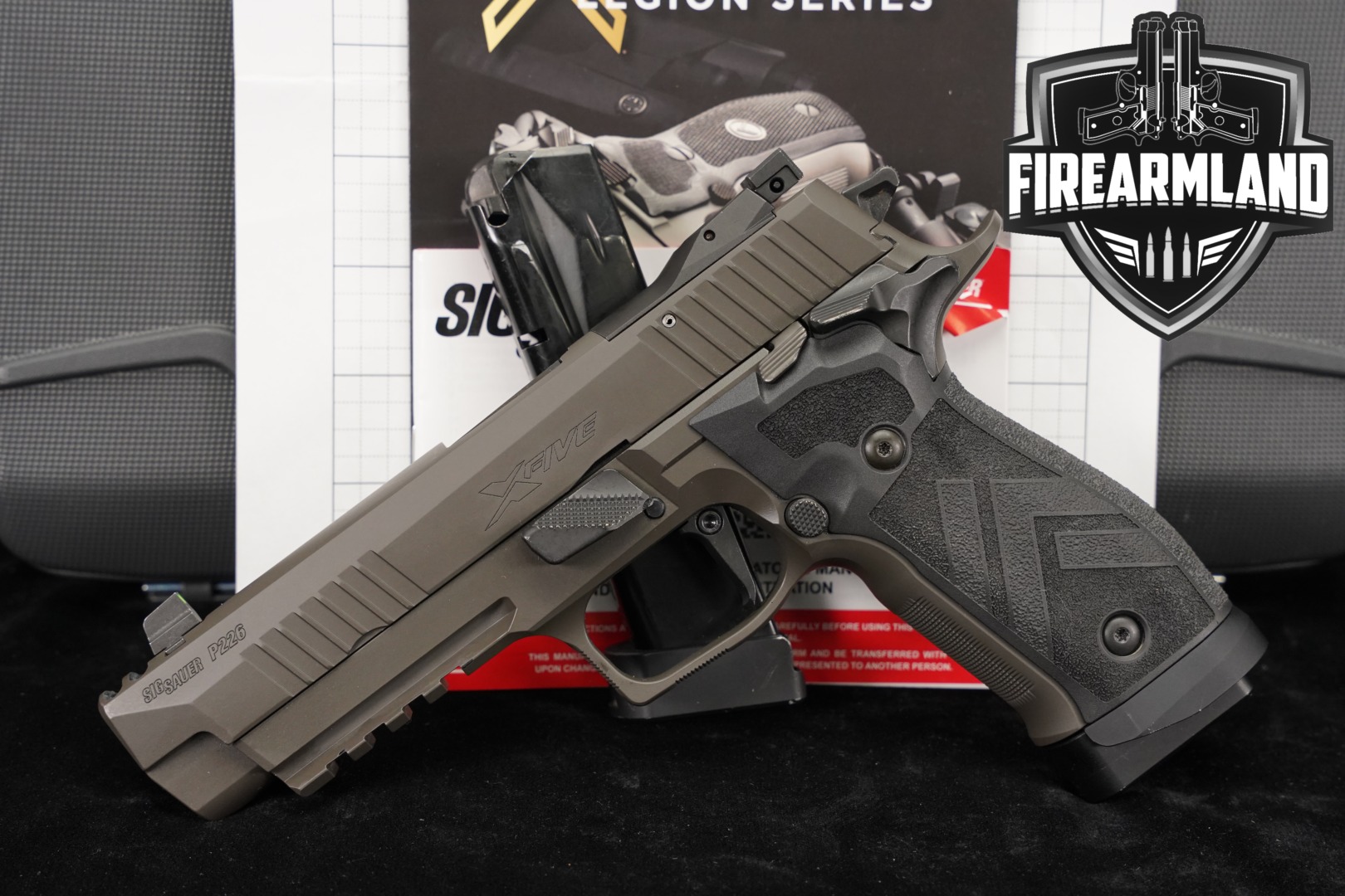 Sig Sauer P226 XFive Legion 9mm Luger Legion Gray in Excellent Condition Thumbnail