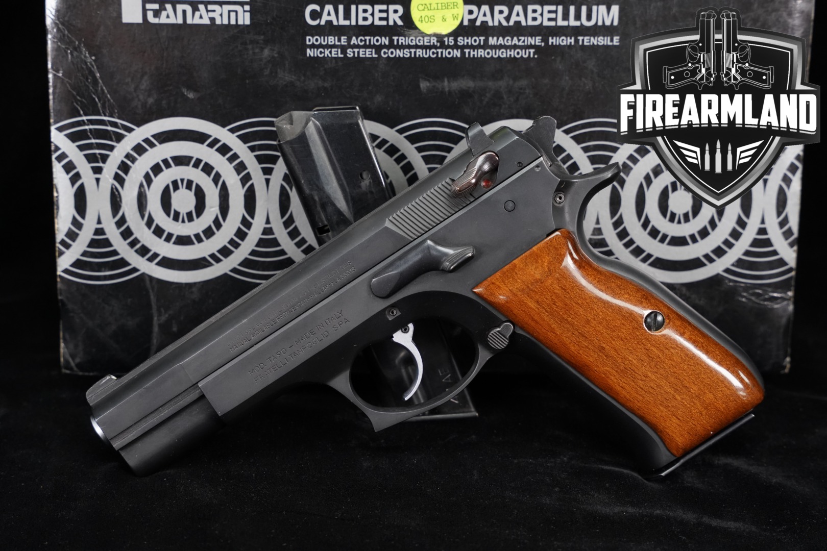 Tanfoglio TA 90 .40 S&W Black in Very Good Condition Thumbnail