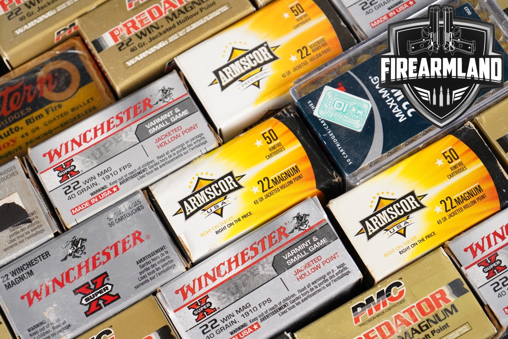 Multiple Manufacturers .22 WMR .22 Mag. in New - Old Stock Condition Thumbnail