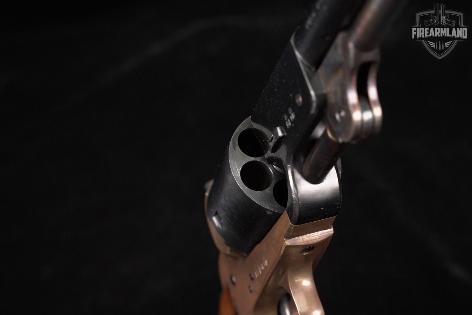 1982 A Uberti 1851 Navy 44 BPM 7.5" Blued & Brass ITALY +HOLSTER-img-13