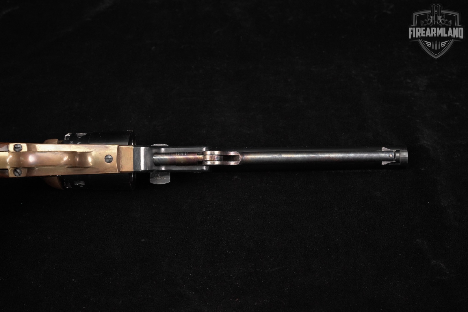 1982 A Uberti 1851 Navy 44 BPM 7.5" Blued & Brass ITALY +HOLSTER-img-6