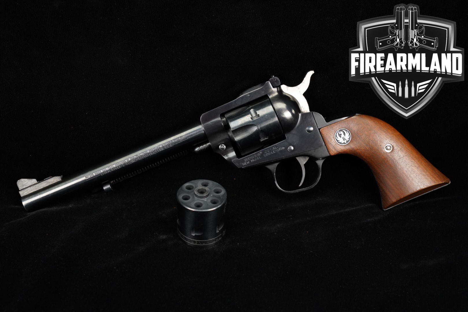 2-CYLINDER SET 1986 Ruger New Model Single-Six 22 LR/WMR 6.5" Blued Single6-img-0