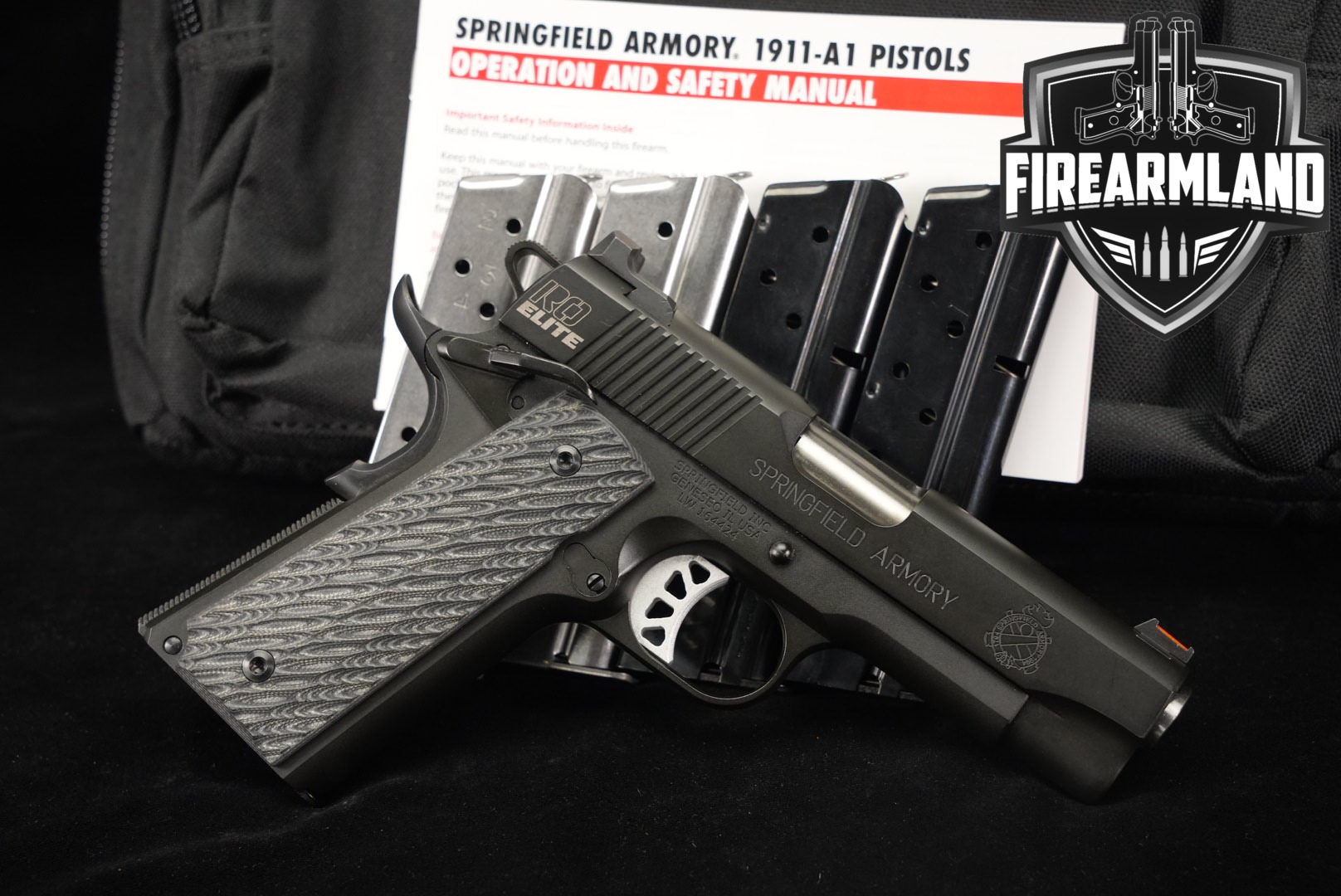 Springfield Armory 1911 Range Officer Elite Champion 9mm Luger Black-T in Excellent Condition Thumbnail