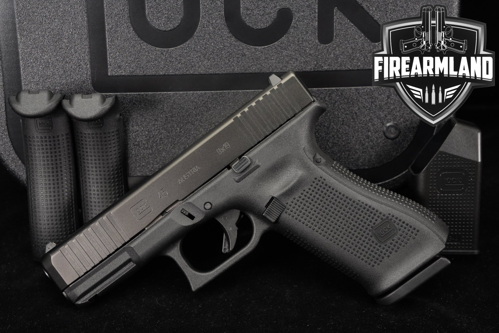 Glock G45 Gen5 9mm Luger Black in Excellent Condition Thumbnail