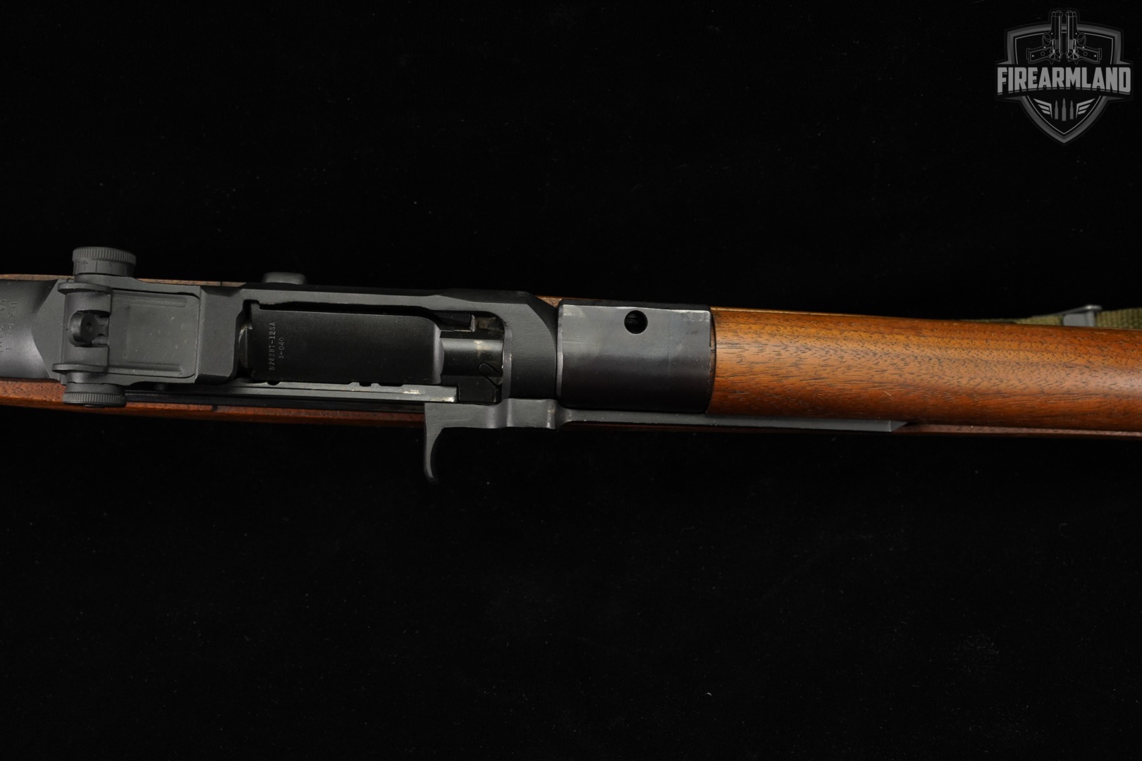 1955 Springfield Armory M1 Garand M1D; Miltech Refinish 24" +6 CLIPS-img-12