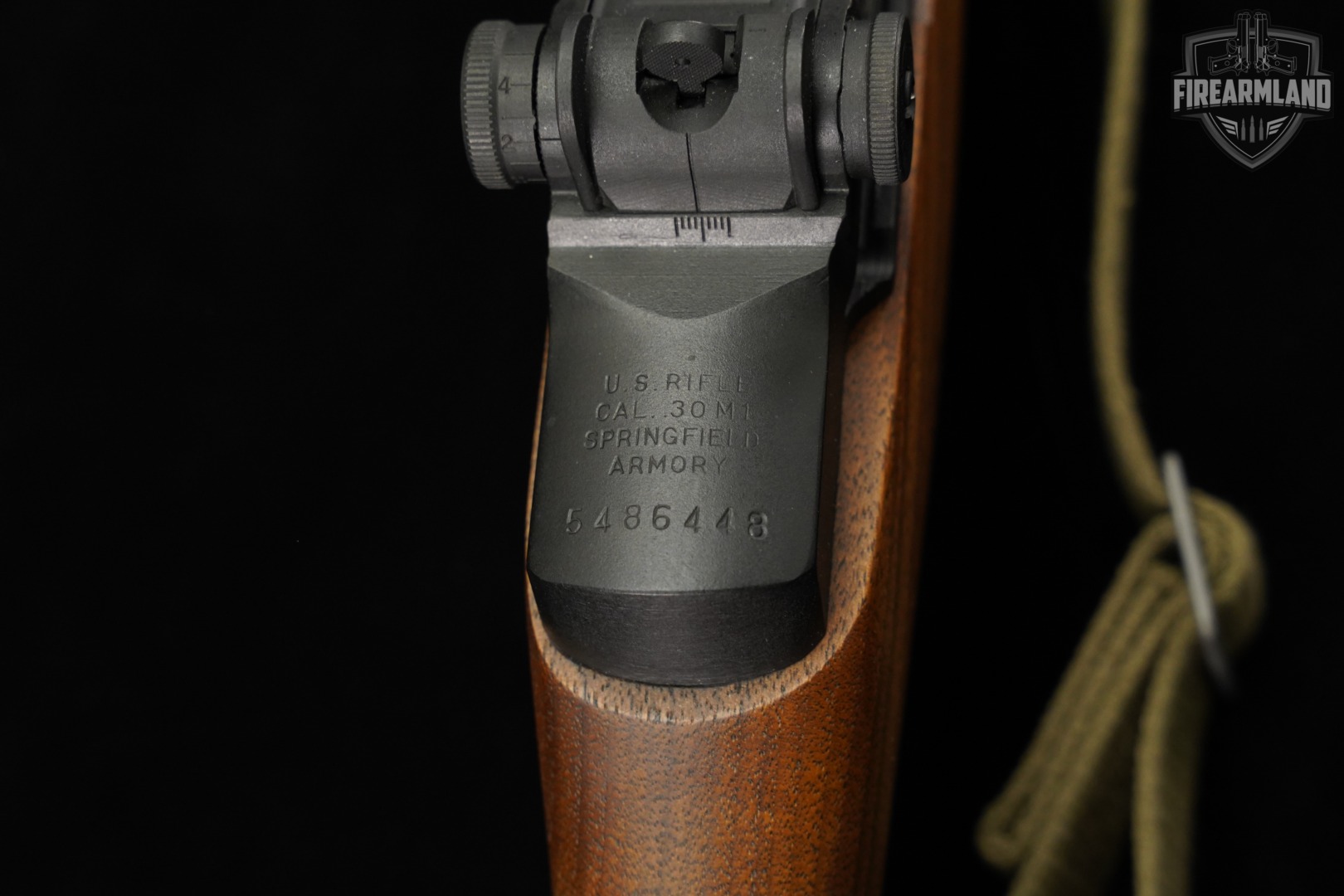 1955 Springfield Armory M1 Garand M1D; Miltech Refinish 24" +6 CLIPS-img-21