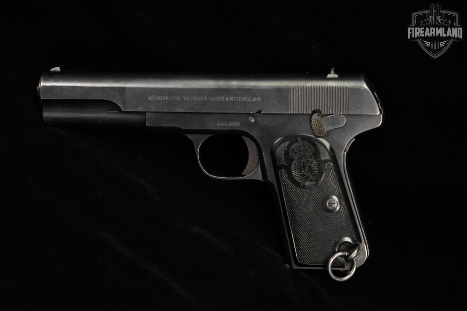 1938 Husqvarna Vapenfabriks Aktiebolag M/1907 U.S 380 ACP M1907 1907-img-4