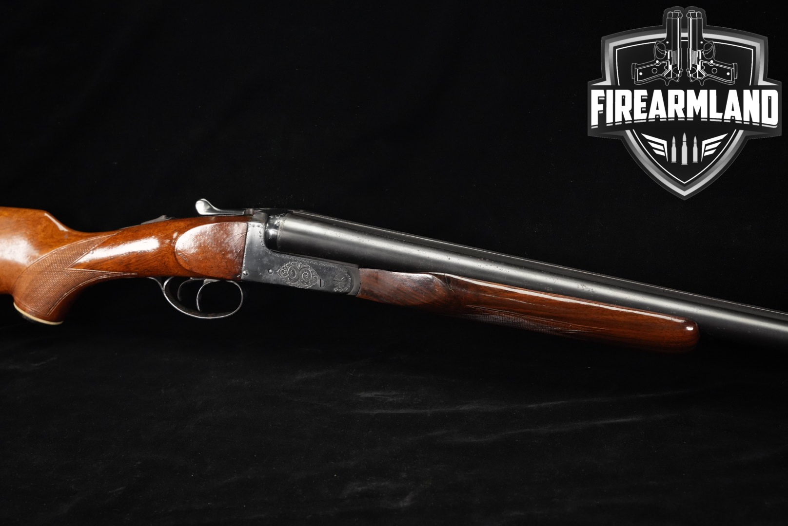 Zabala Model 202 Kassnar Imports 12 Gauge Coin Finish & Walnut in Fair Condition Thumbnail