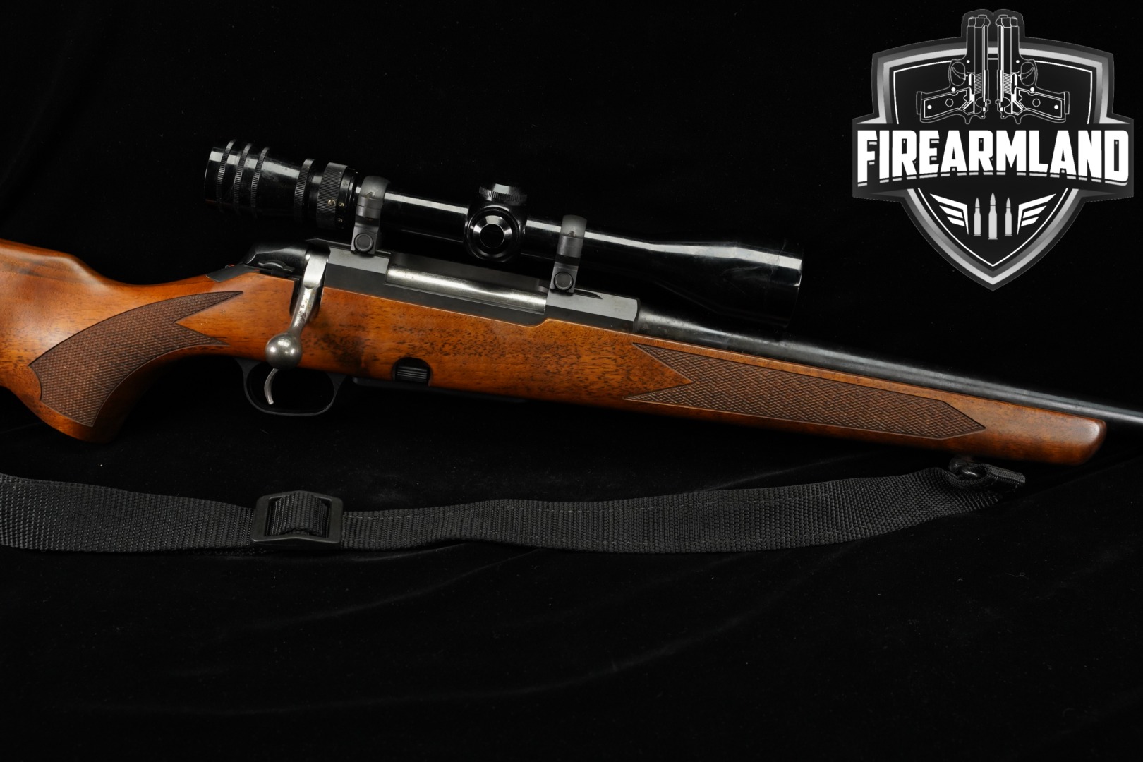 Tikka M695 RightHand 270 Win 22.4 Blued & Walnut M-695 +REDFIELD SCOPE-img-0