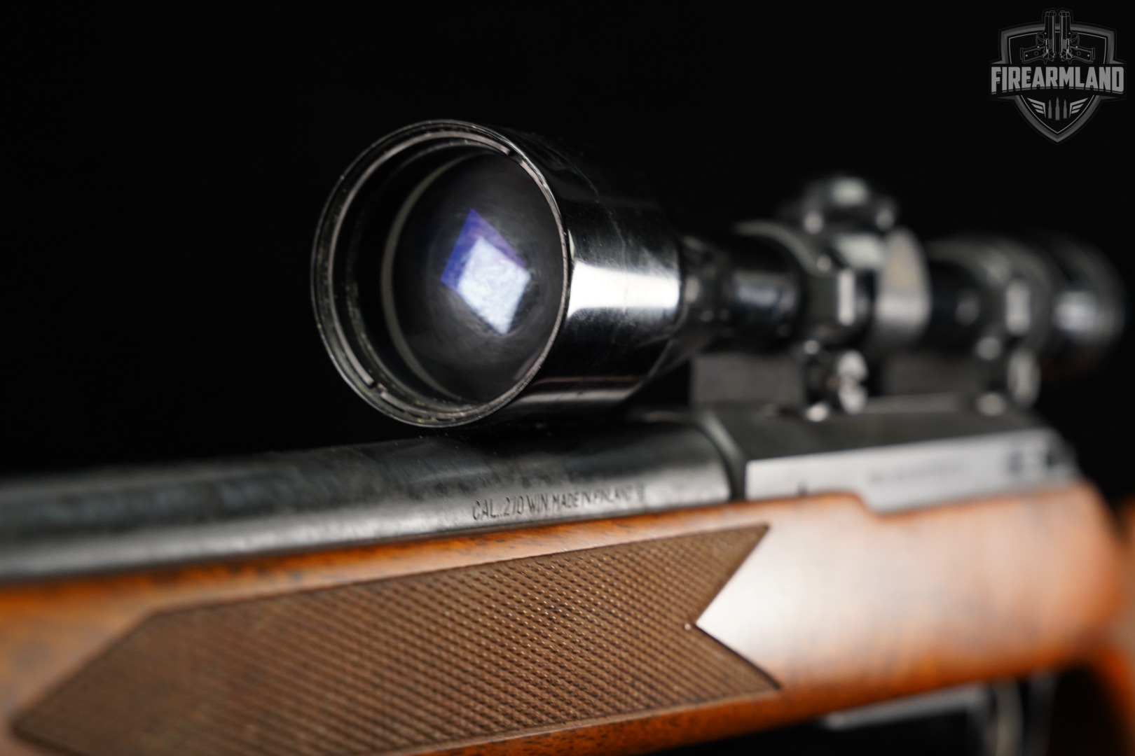 Tikka M695 RightHand 270 Win 22.4 Blued & Walnut M-695 +REDFIELD SCOPE-img-19
