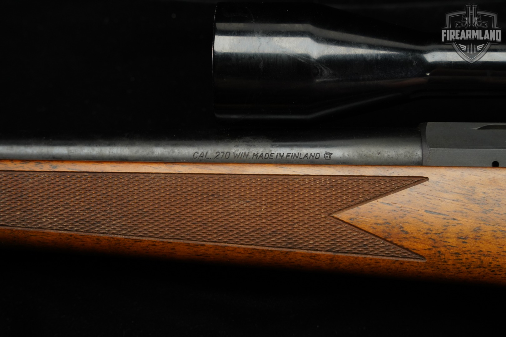 Tikka M695 RightHand 270 Win 22.4 Blued & Walnut M-695 +REDFIELD SCOPE-img-21
